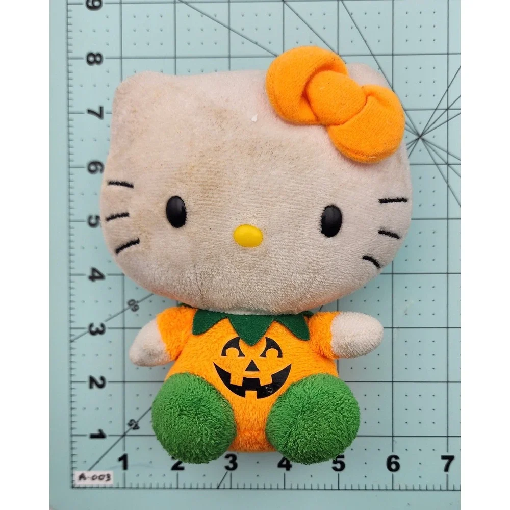 TY BEANIE‎ BABY HELLO KITTY PUMPKIN VINTAGE